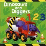 Dinosaurs and Diggers 123