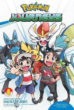 Pokémon Journeys, Vol. 4 by Machito Gomi