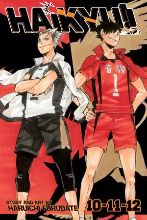 Haikyu!! (3-in-1 Edition), Vol. 4 by Haruichi Furudate