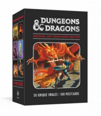 Dungeons & Dragons 100 Postcards: Archival Art From Every Edition by Official Dungeons & Dragons
