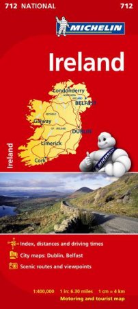 Michelin Map Ireland 712 by Various