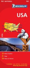 Michelin Map USA 761
