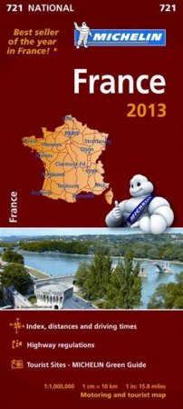 Michelin Map France 2013 by Various