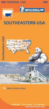 Michelin Map USA South East 584 by Michelin
