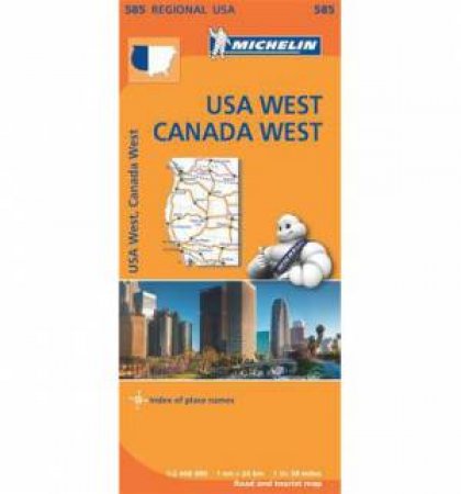 Michelin Map USA West by Various