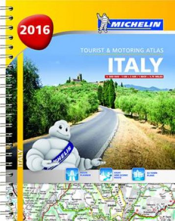 Italy Motoring Atlas 2016 by Various