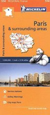 Michelin Regional Maps Paris  Surrounding Areas
