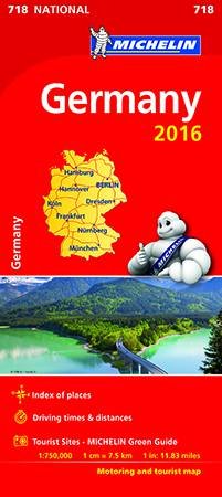Germany 2016 National Map 718 by Various
