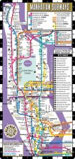 Michelin Streetwise Map Manhattan Subway Bus