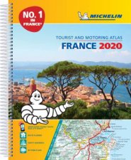 Michelin France Spiral Motoring Atlas 2020