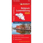 Michelin Belgium  Luxembourg Map 2020