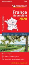 Michelin France Map  Reversible 2020