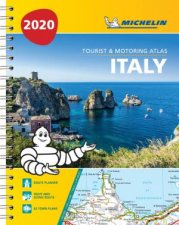 Michelin Italy Tourist And Motoring Atlas 2020