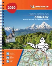 Michelin Germany Benelux Austria Switzerland Czech Republic Tourist and MotoringAtlas 2020
