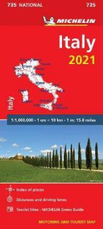 Italy Map 735 2021 by Various