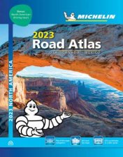 USA Canada Mexico 2023  Road Atlas A4Spiral