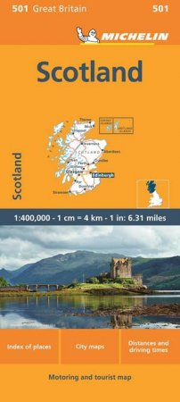 Scotland - Michelin Regional Map 501 by Michelin