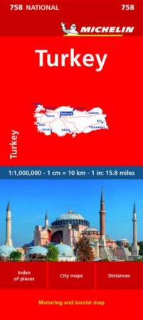 Turkey - Michelin National Map 758 by Michelin