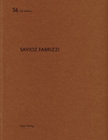 Savioz Fabrizzi: De aedibus 56 by WIRZ HEINZ