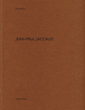 Jean-Paul Jaccaud: De Aedibus by Heinz Wirz