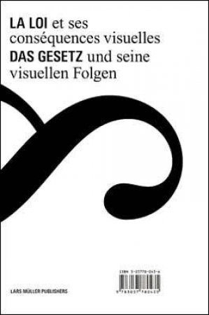 Das Gesetz Und Seine Visuellen Folgen by Ruedi Baur