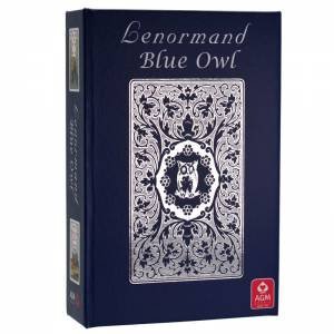 Lenormand Blue Owl Silver Edition by Marie-Anne Lenormand
