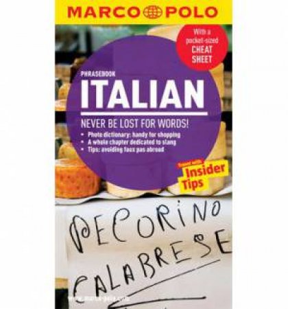 Marco Polo Phrasebook: Italian by Polo Marco