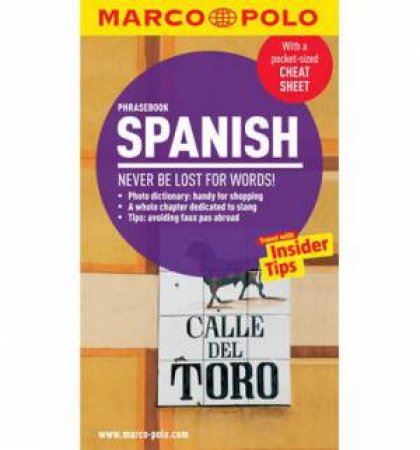 Marco Polo Phrasebook: Spanish by Polo Marco