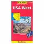 USA West International Map
