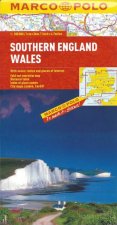 Marco Polo Map Southern England and Wales