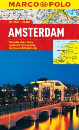 Marco Polo City Map Amsterdam