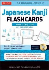 Japanese Kanji Flash Cards Kit Volume 1