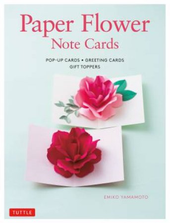 Paper Flower Note Cards by Emiko Yamamoto