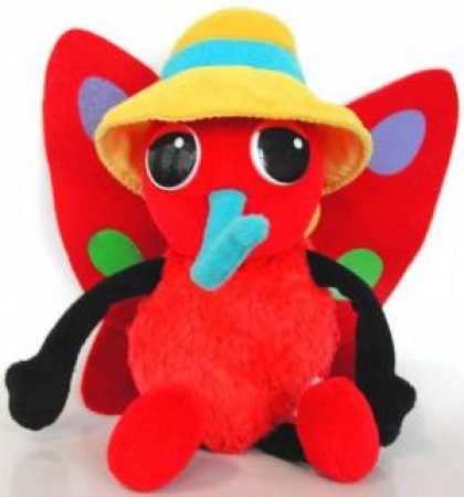 Funny Little Bugs: Benny Butterfly Plush Toy by Various