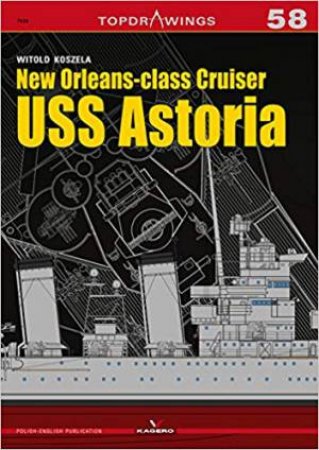 New Orleans-Class Cruiser USS Astoria by Witold Koszela