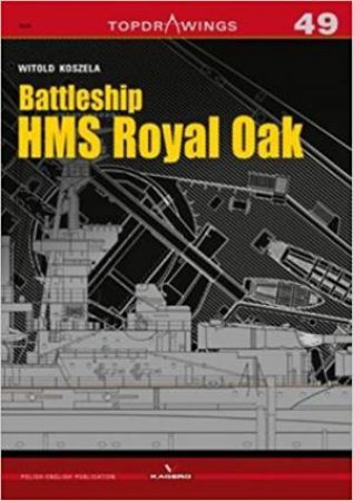 Battleship HMS Royal Oak by Witold Koszela