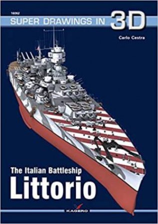 Italian Battleship Littorio by Carlo Cestra