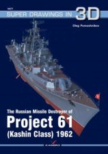 Russian Missile Destroyer of Project 61 Kashin Class 1962