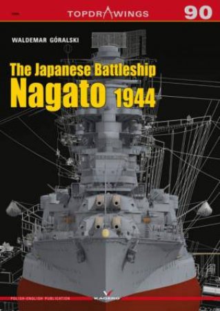 Japanese Battleship Nagato 1944 by Waldemar Goralski