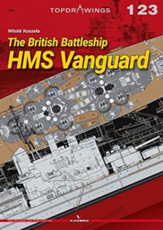 The British Battleship HMS Vanguard by Witold Koszela
