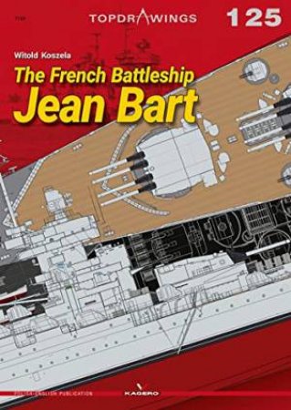 French Battleship Jean Bart by Witold Koszela
