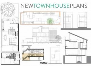 New Townhouse Plans by MONSA PUBLICATIONS