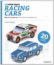 3D Paper Craft Racing Cars Make Your Own Paper Toys