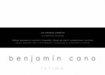 Benjamin Cano Intimo A Creative Universe