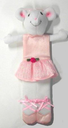 Angelina Ballerina Plush Bookmark by ABC Enterprises