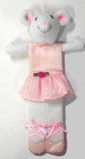 Angelina Ballerina Plush Bookmark