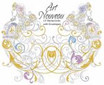 Art Nouveau 12 Greeting Cards with Envelopes