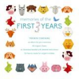 My First 3 Years (boy) Record Book and Origami Mobile Kit by WHITE STAR