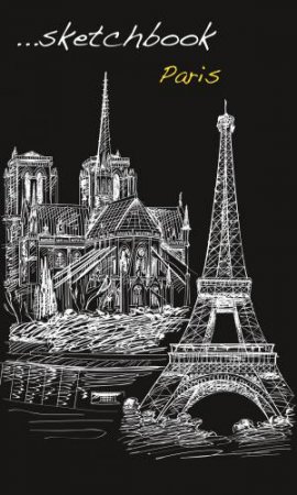 Sketchbook Paris by Travel Journal Paris