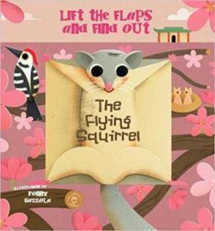 Animal Shapes: The Flying Squirrel - Square by Ronny Gazzola